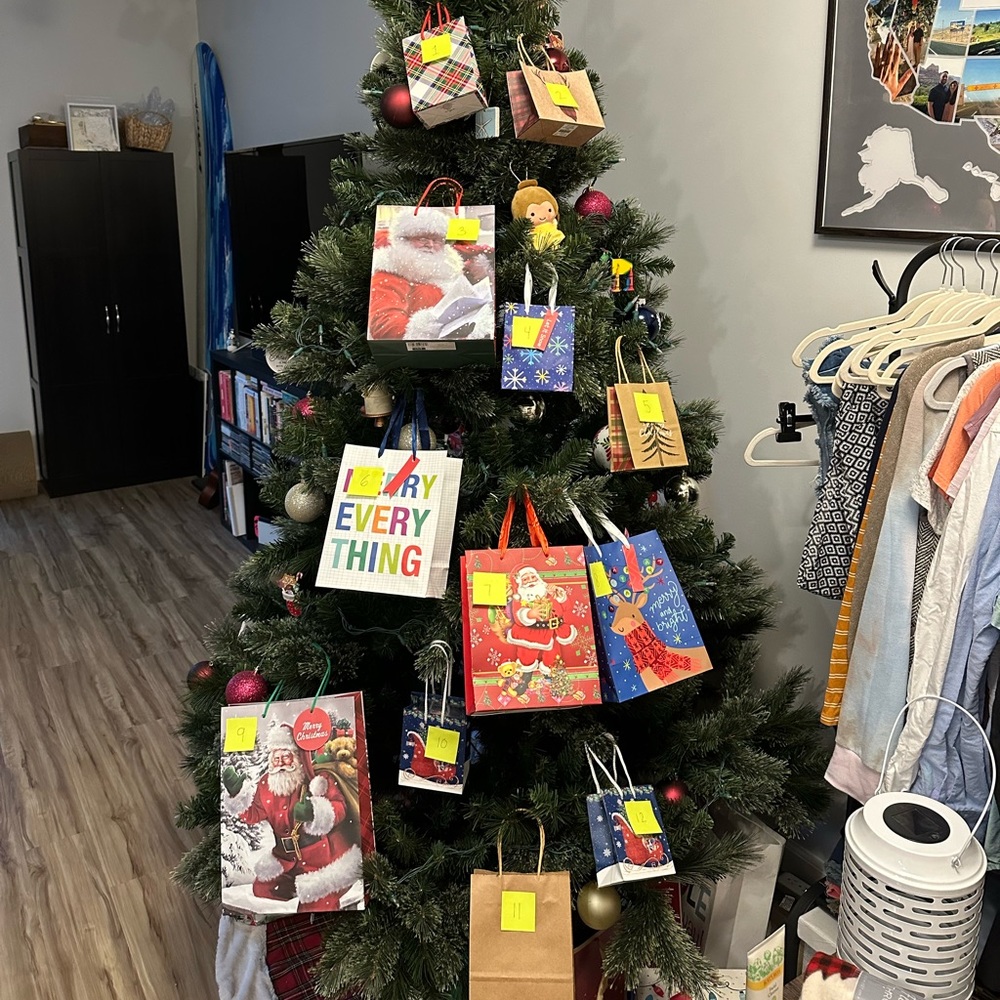 CHRISTMAS GIFTS & CLOSET CLEAROUT, SMALL & MEDIUM TOPS, BOTTOMS, AND DRESSES - Picture 2 of 2